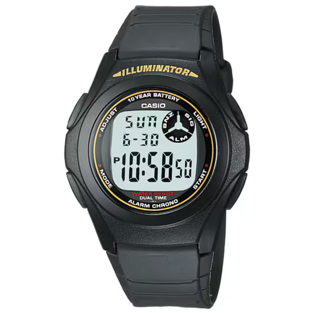 Reloj Casio F-200W-9A Unisex - Digital