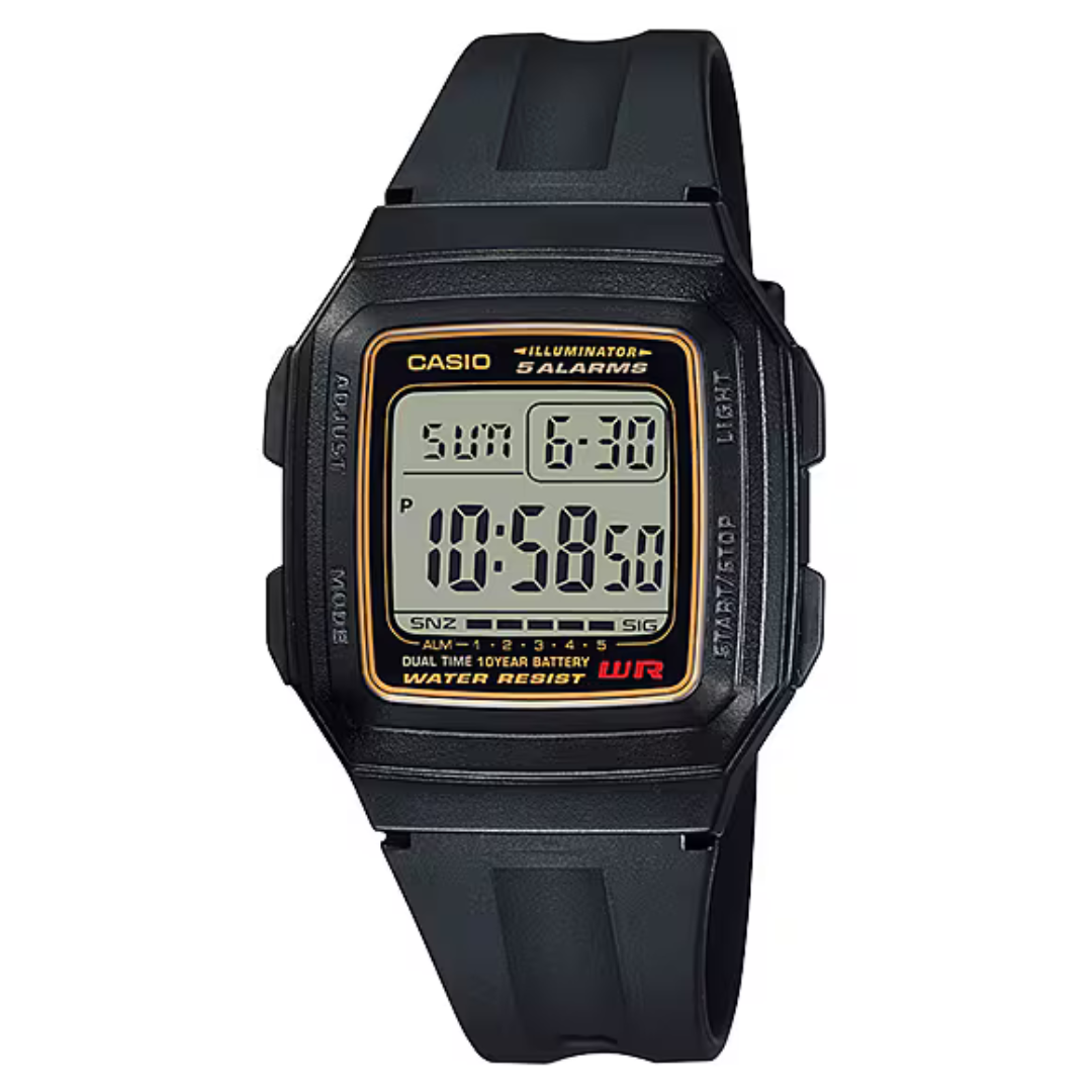 Reloj Casio F-201WA-9A Unisex  - Digital