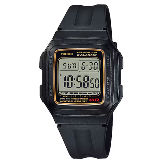 Reloj Casio F-201WA-9A Unisex  - Digital