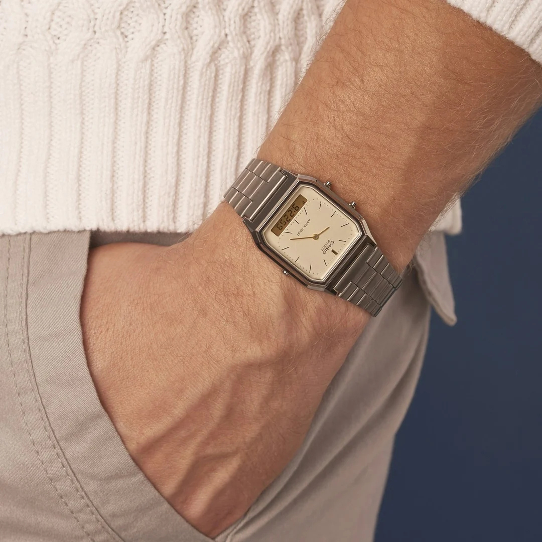 Reloj Casio AQ-230GG-9A Unisex  - Análogo Digital