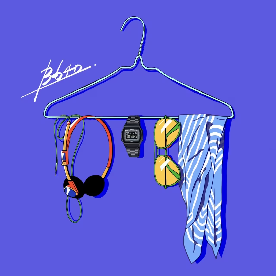 Reloj Casio B-640WBG-1B Unisex - Digital