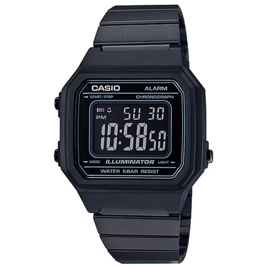 Reloj Casio B-650WB-1B Unisex - Digital