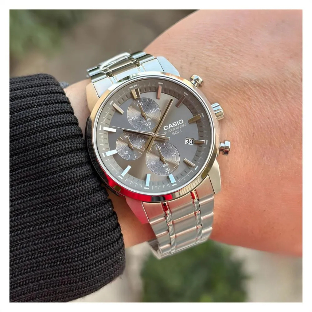Reloj Casio MTP-E510D-8A Cronógrafo Hombre - Análogo