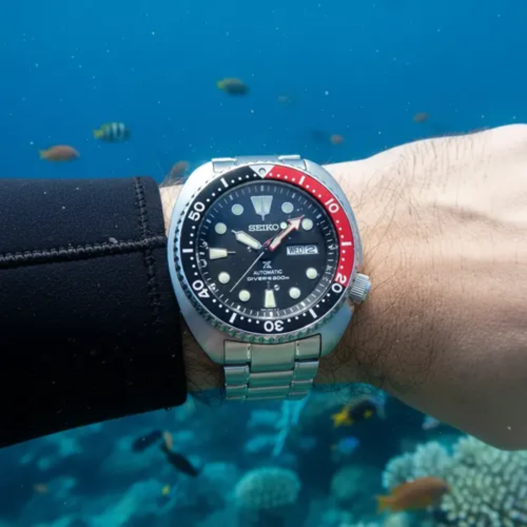 Reloj Seiko Prospex "Turtle Coke" Diver Automático SRP789 Hombre - Análogo