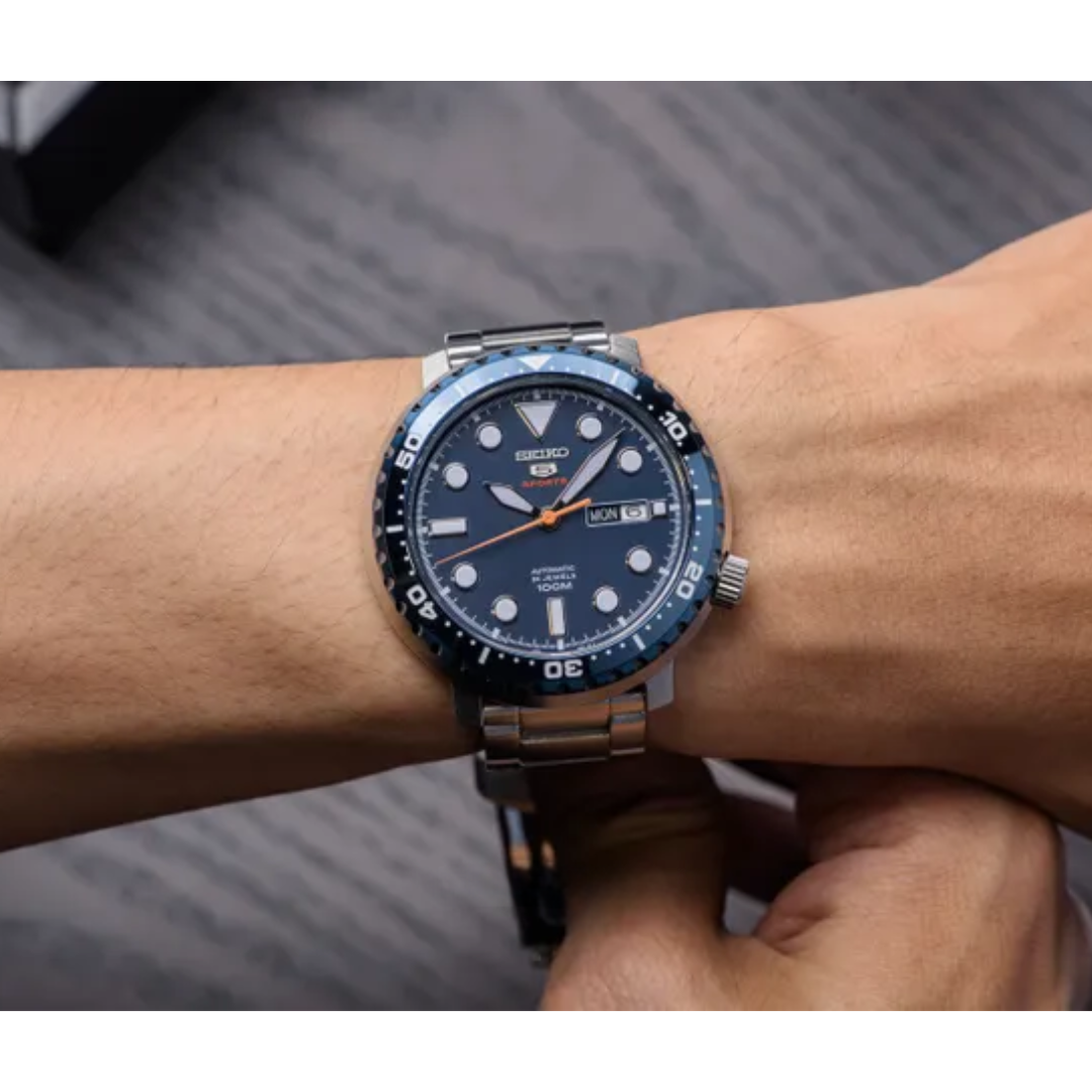 Reloj Seiko 5 Sports "Bottle Cap" Automático SRPC63 Hombre - Análogo