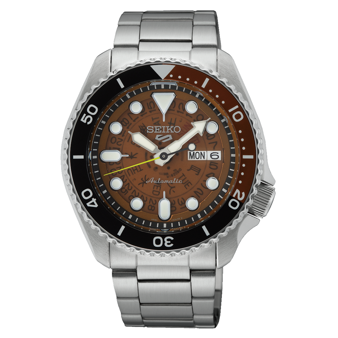 Reloj Seiko 5 Sports "Time-Sonar" Automático SRPJ47 Hombre - Análogo