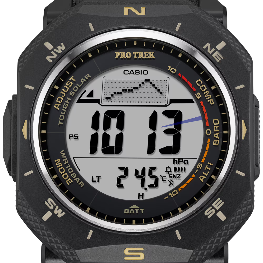 Reloj Pro-Trek Tough Solar PRG-69B-1 Triple Sensor Hombre - Digital