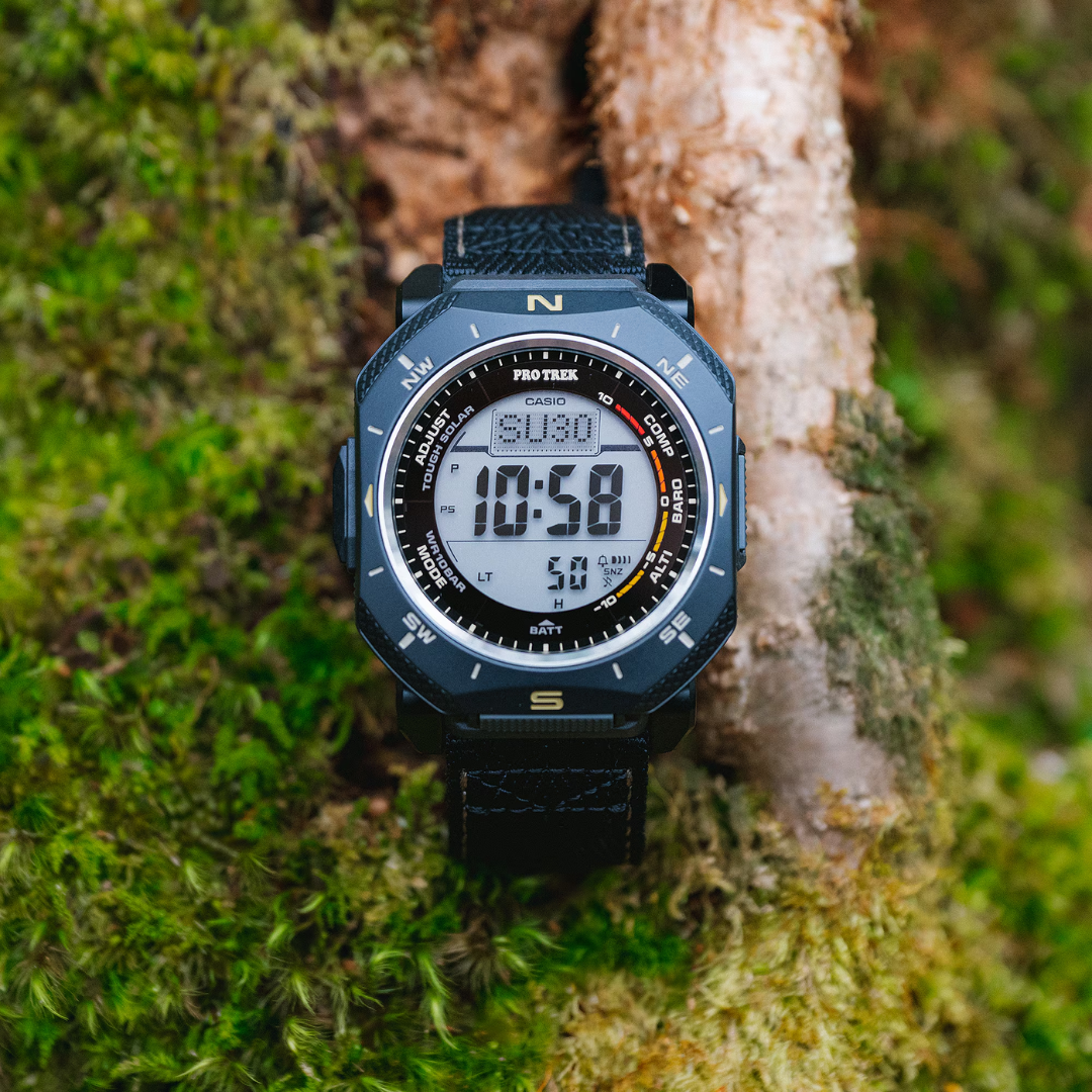 Reloj Pro-Trek Tough Solar PRG-69B-1 Triple Sensor Hombre - Digital