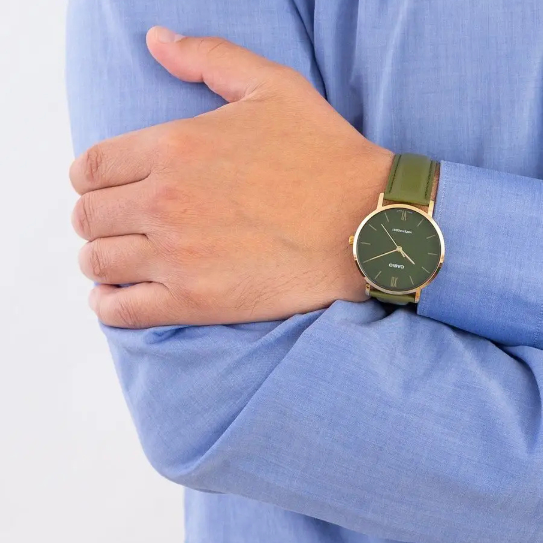 Reloj Casio MTP-VT01GL-3B Hombre - Análogo
