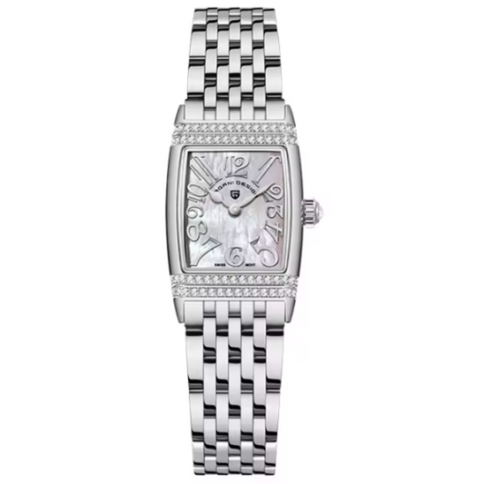 Reloj Pagani Design 1737L Tank Mov Suizo Ronda 762 Mujer - Análogo