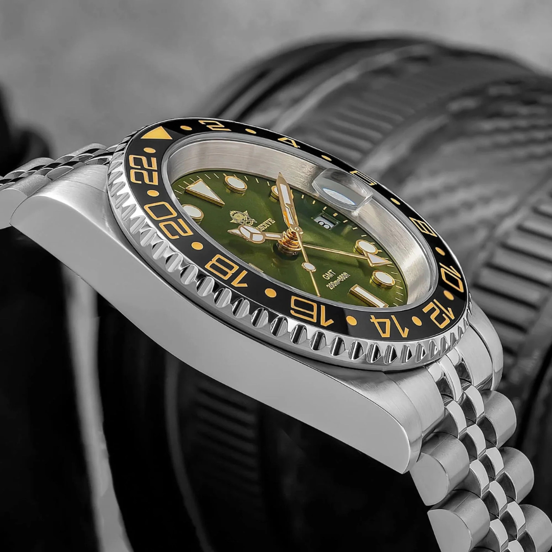 Reloj Addiesdive AD2050 GMT Mov Suizo 200mts Hombre - Análogo