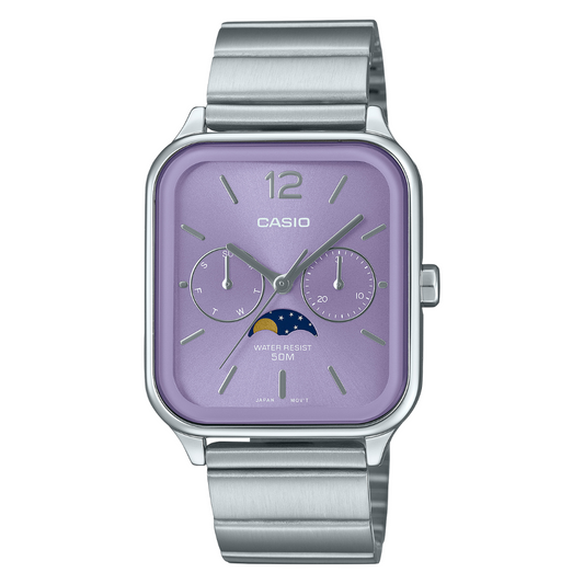 Reloj Casio Moonphase MTP-M305D-6AV Unisex - Análogo