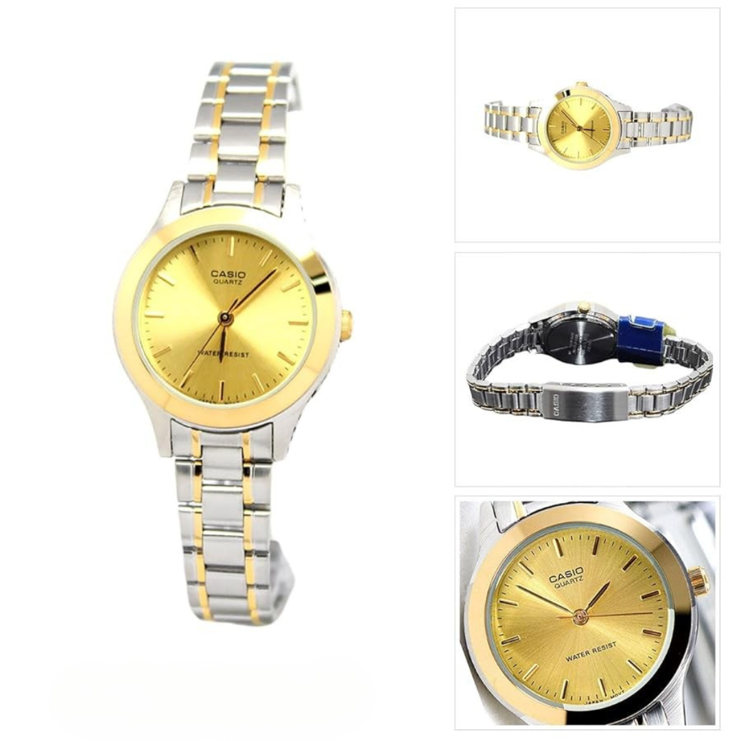 Reloj Casio LTP-1128G-9A Mujer - Análogo