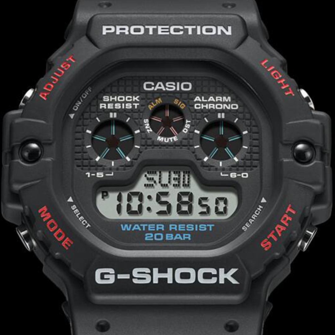 Reloj G-Shock DW-5900-1 Hombre - Digital