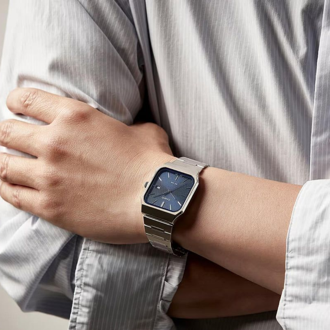 Reloj Casio Tank MTP-B185D-2A1V Hombre - Análogo