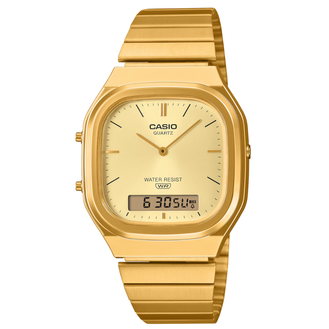 Reloj Casio AQ-240EG-9A Unisex - Análogo Digital