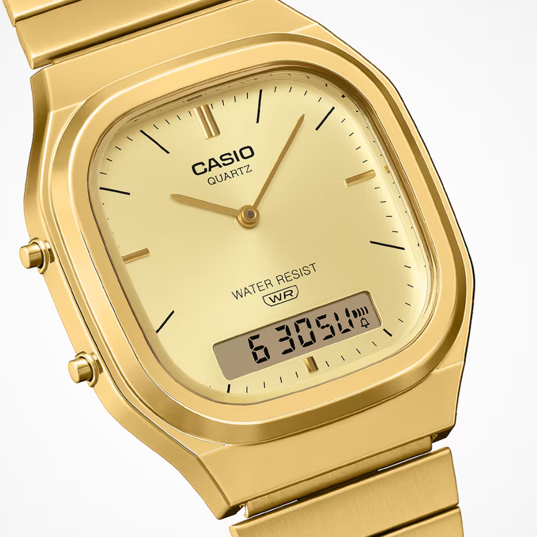 Reloj Casio AQ-240EG-9A Unisex - Análogo Digital