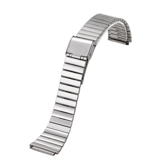 Correa Acero Inoxidable Plateado 18mm - Universal