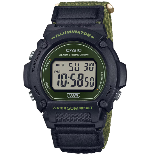 Reloj Casio W-219HB-3AV Hombre - Digital
