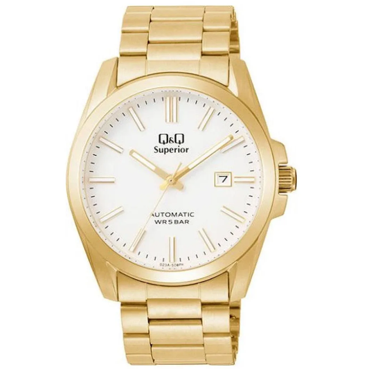 Reloj Q&Q S23A-508PK Automático 21 Jewels Hombre - Análogo