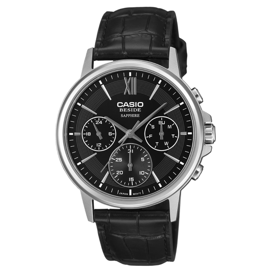 Reloj Casio Beside BMS-300L-1AV Zafiro Hombre - Análogo