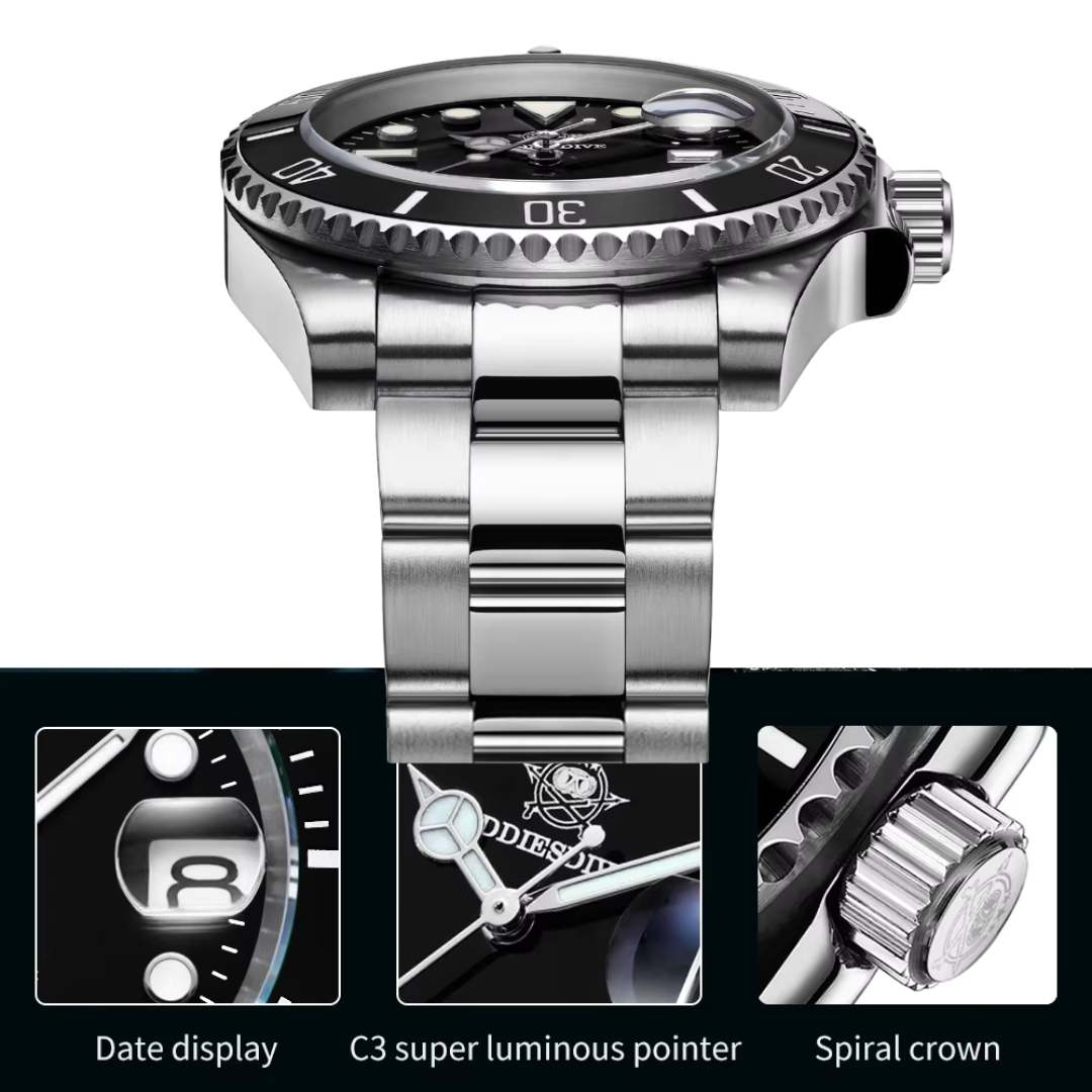 Reloj Addiesdive MYH3N Miyota 2115 Bisel Cerámico Hombre - Análogo