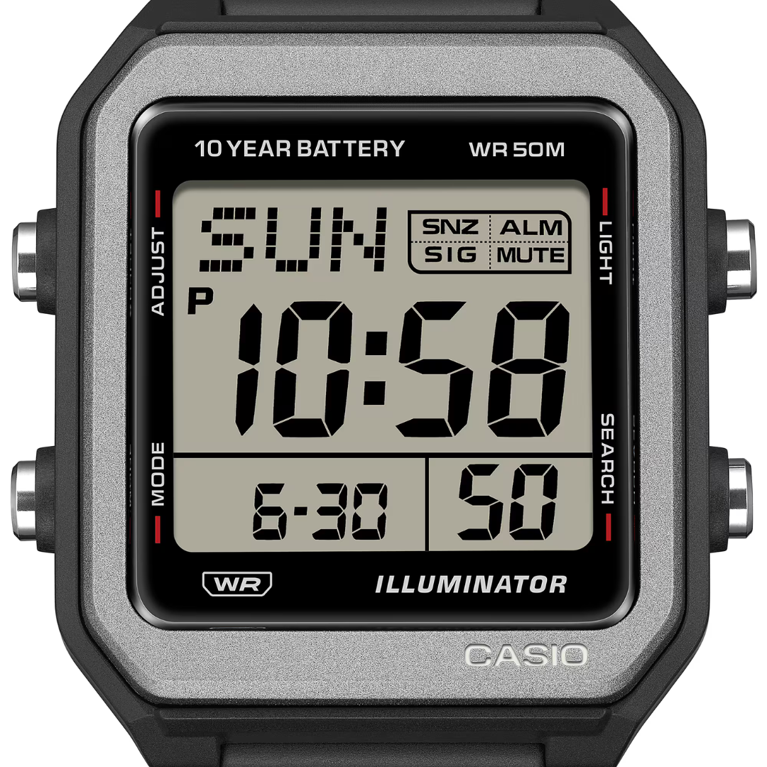 Reloj Casio W-221H-1A Hombre - Digital