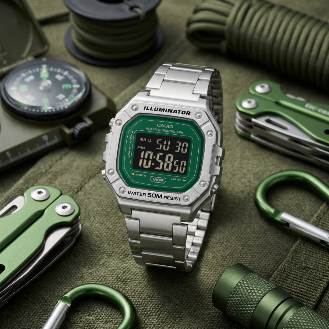 Reloj Casio W-218HD-3AV Hombre - Digital