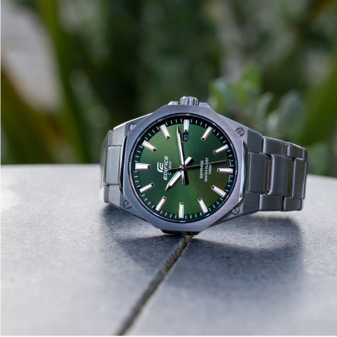 Reloj Edifice EFR-S108D-3AV Cristal Zafiro Hombre - Análogo