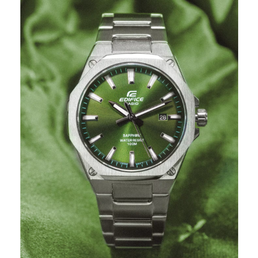 Reloj Edifice EFR-S108D-3AV Cristal Zafiro Hombre - Análogo