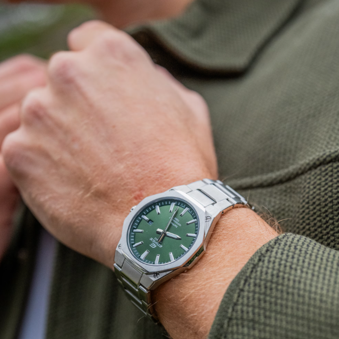 Reloj Edifice EFR-S108D-3AV Cristal Zafiro Hombre - Análogo