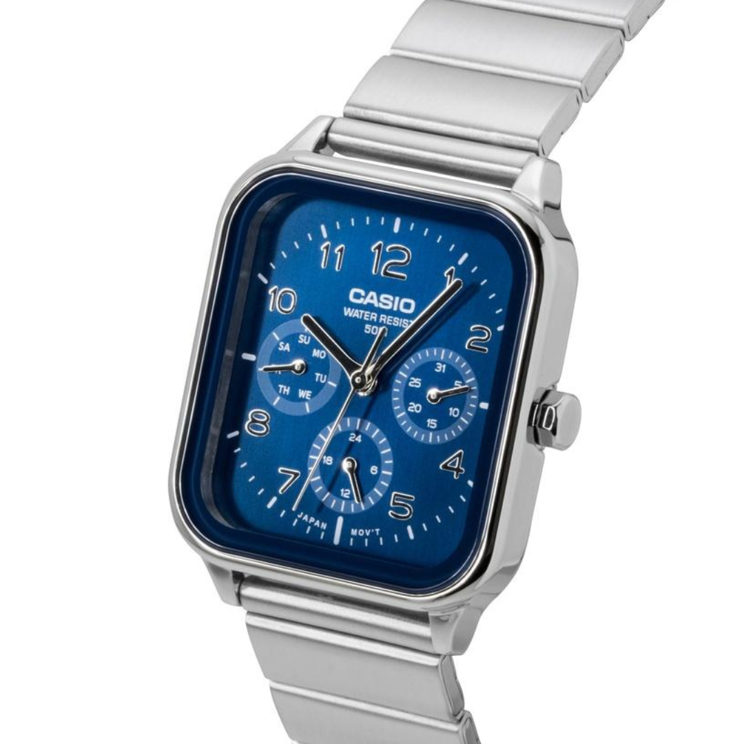 Reloj Casio Moonphase MTP-M306D-2A Unisex - Análogo