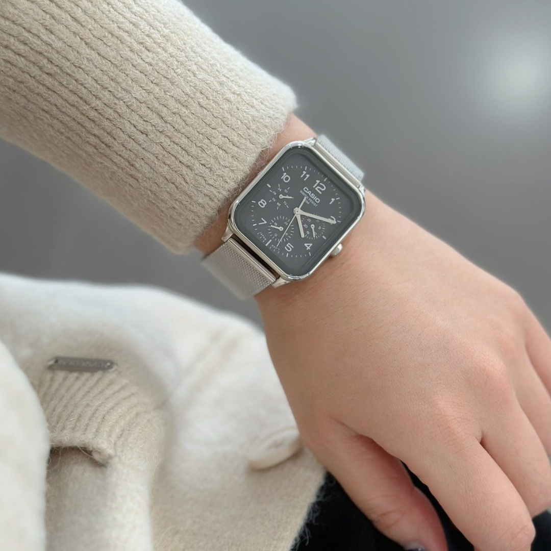 Reloj Casio Moonphase MTP-M306M-8A Unisex - Análogo