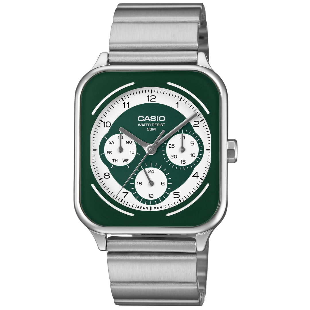Reloj Casio Moonphase MTP-M307D-3B Unisex - Análogo