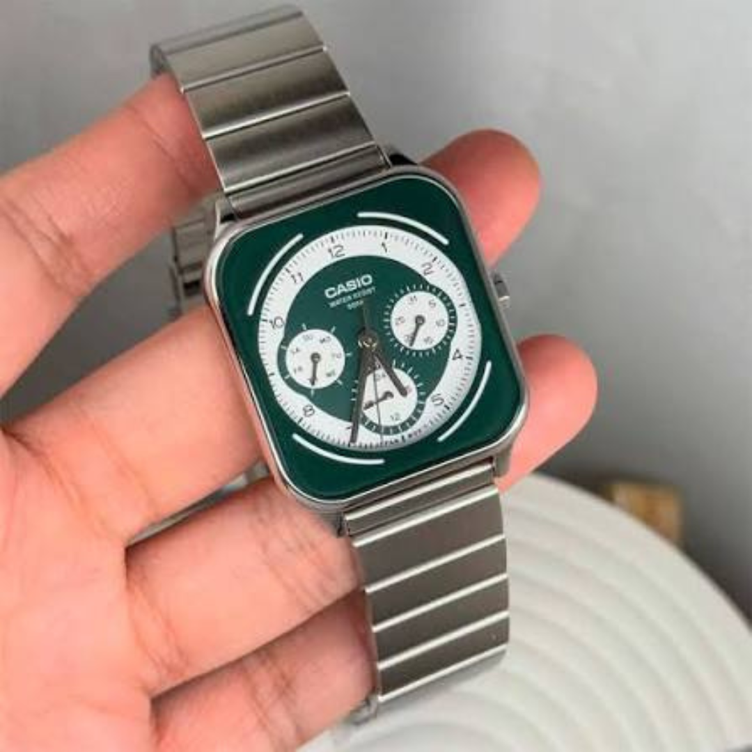 Reloj Casio Moonphase MTP-M307D-3B Unisex - Análogo