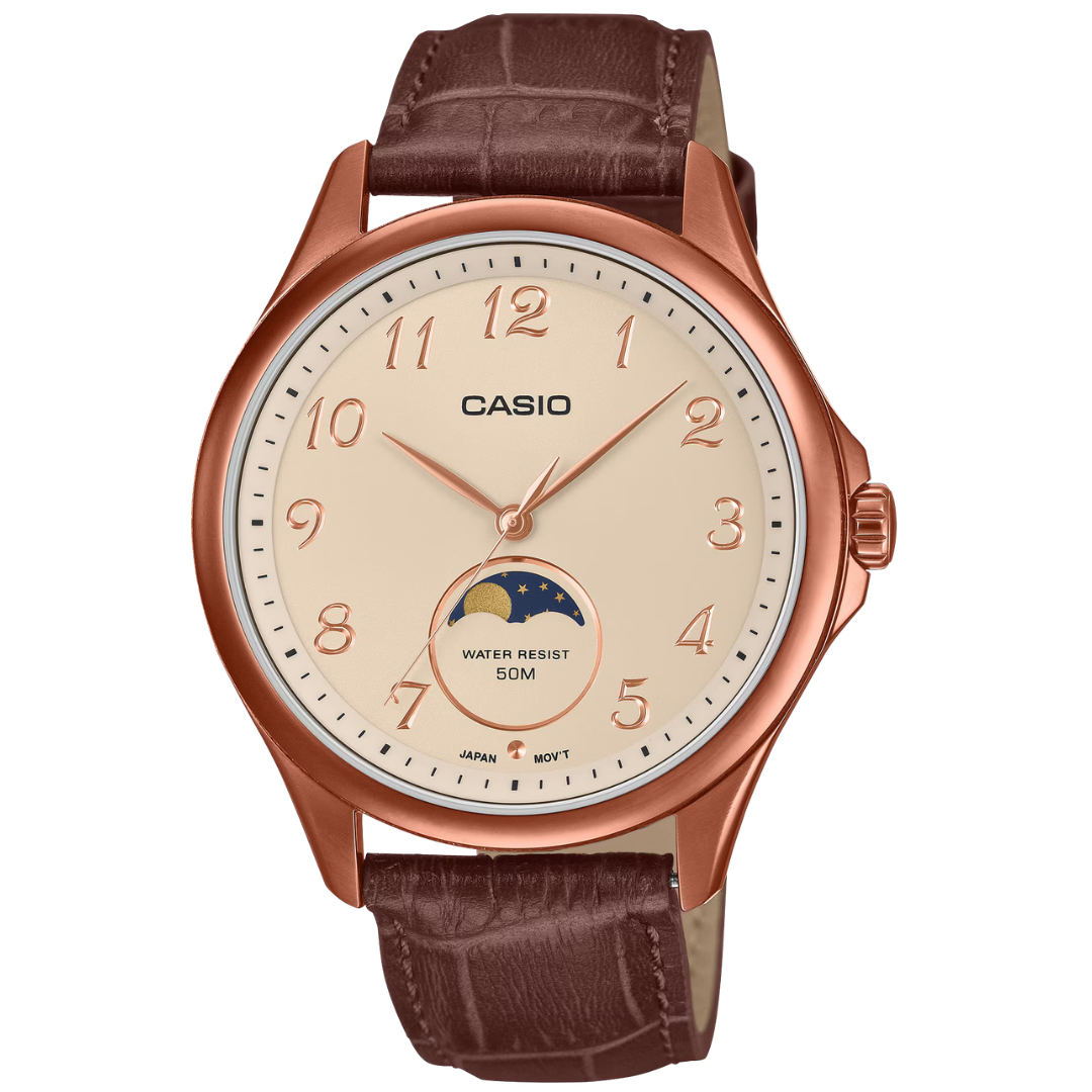 Reloj Casio Moonphase MTP-M110RL-5AV Hombre - Análogo