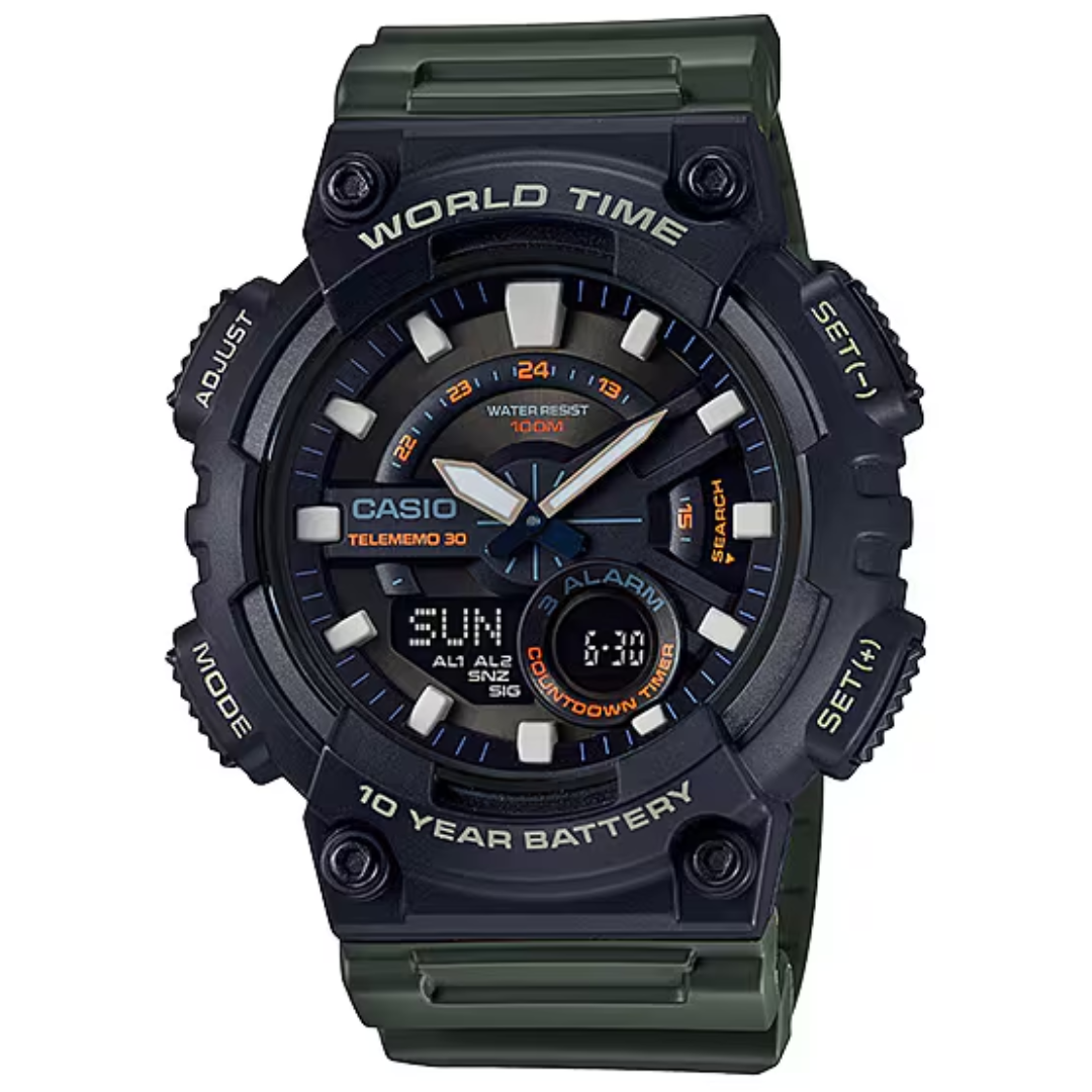 Reloj Casio AEQ-110W-3AV Hombre - Análogo Digital
