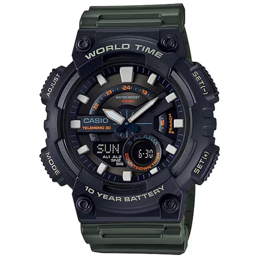 Reloj Casio AEQ-110W-3AV Hombre - Análogo Digital