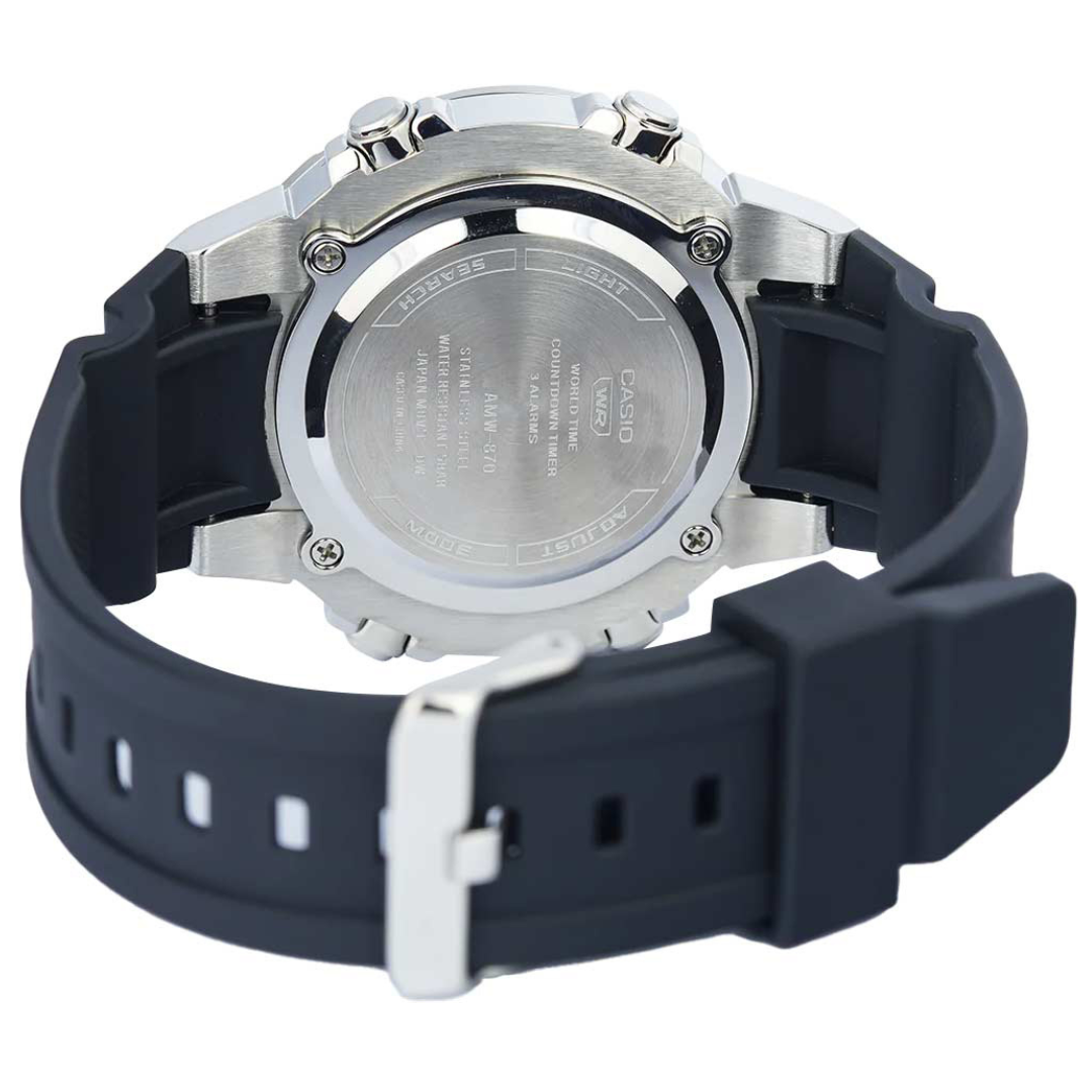 Reloj Casio AMW-870-1A Hombre - Análogo Digital