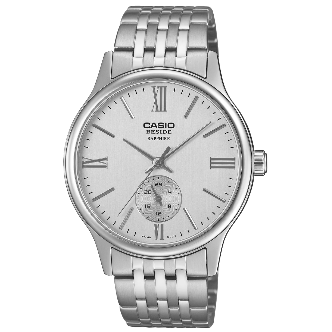 Reloj Casio Beside BMS-100D-7A Cristal Zafiro Hombre - Análogo