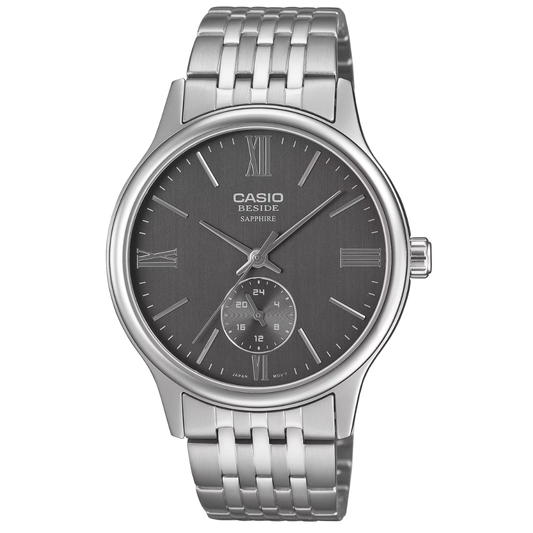 Reloj Casio Beside BMS-100D-8A Cristal Zafiro Hombre - Análogo
