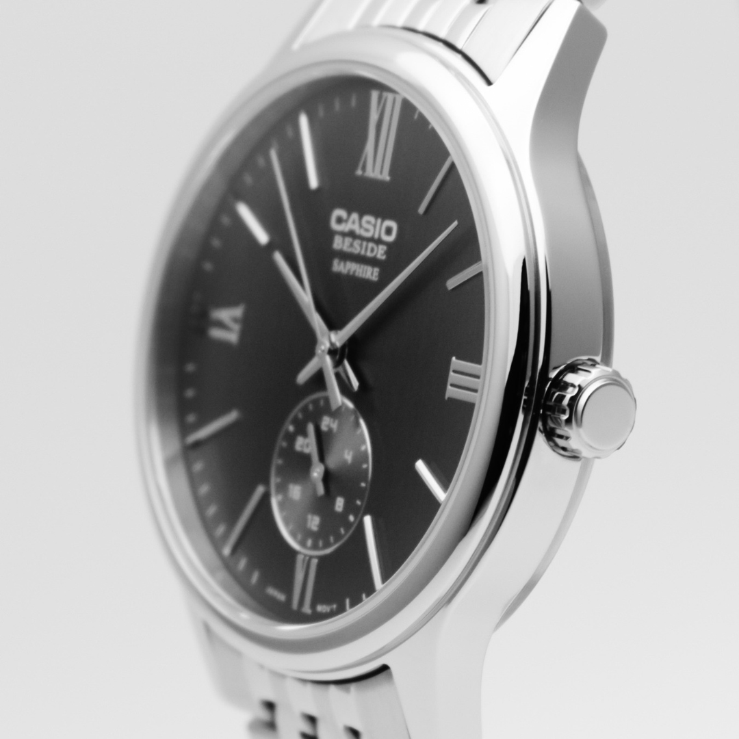 Reloj Casio Beside BMS-100D-8A Cristal Zafiro Hombre - Análogo