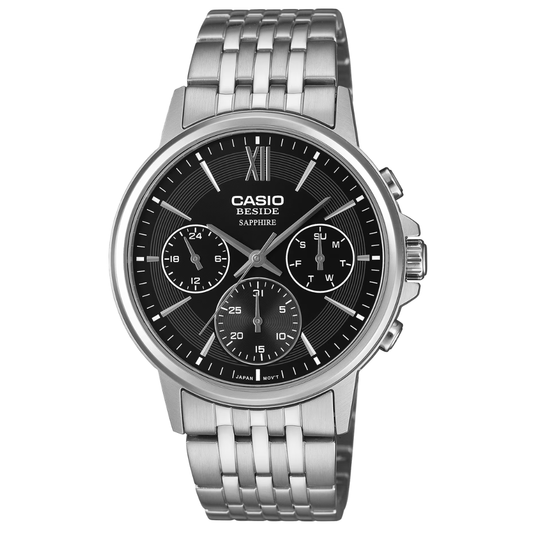 Reloj Casio Beside BMS-300D-1A Cristal Zafiro Hombre - Análogo