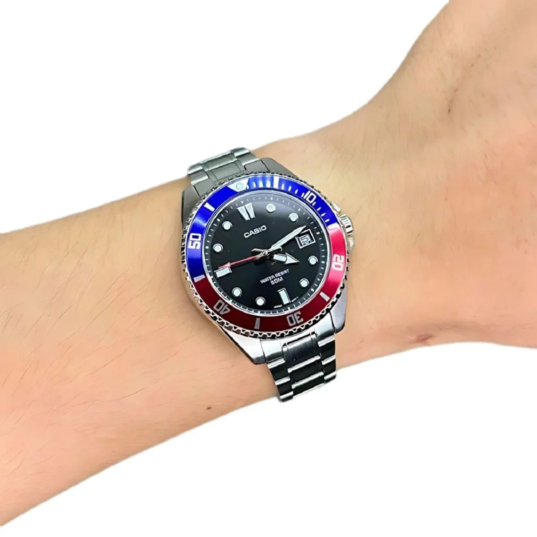 Reloj Casio Submariner Mini MDV-10D-1A3V Unisex - Análogo
