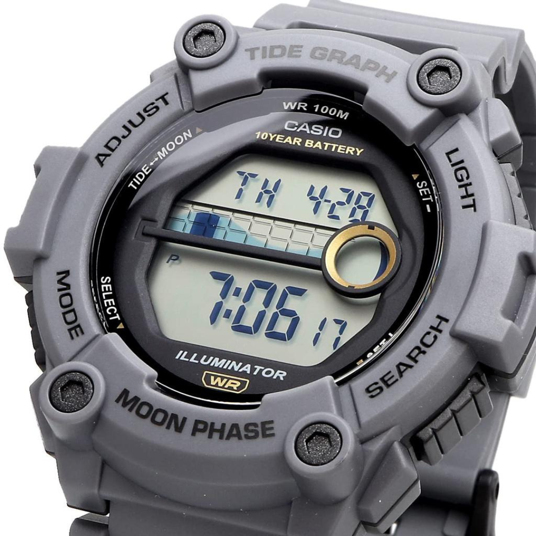 Reloj Casio Moonphase WS-1300H-8AV Hombre - Digital