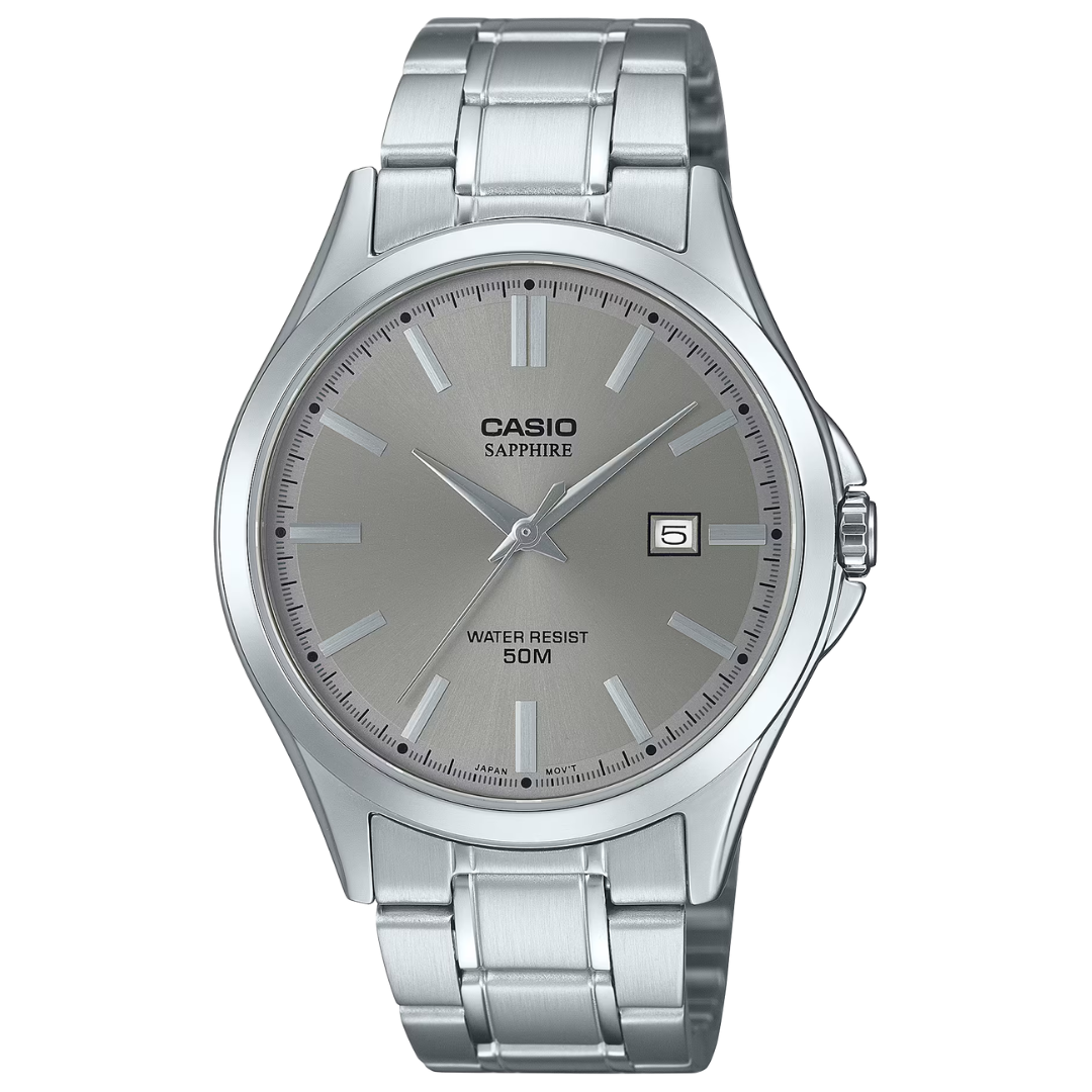 Reloj Casio MTS-115D-8A Cristal de Zafiro Hombre - Análogo