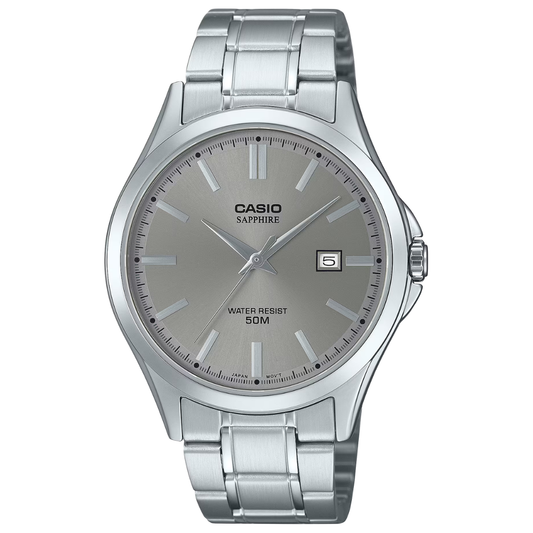 Reloj Casio MTS-115D-8A Cristal de Zafiro Hombre - Análogo