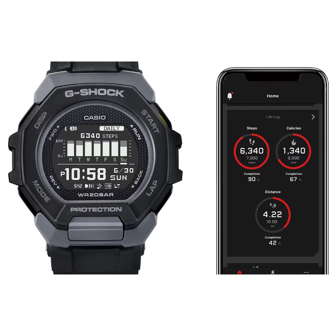 Reloj G-Shock Bluetooth GBD-300-1DR Hombre - Digital