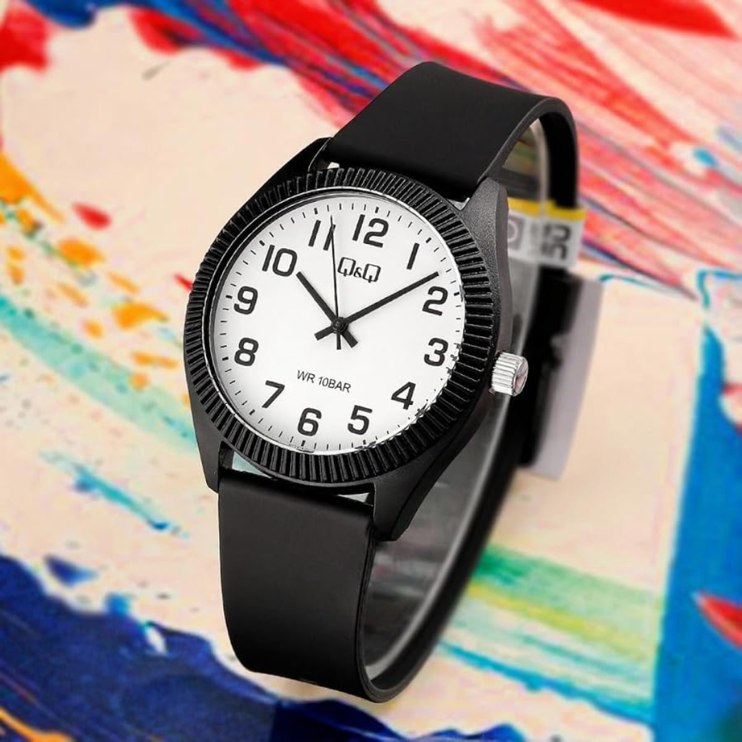 Reloj Q&Q V12A-010VY Hombre - Análogo