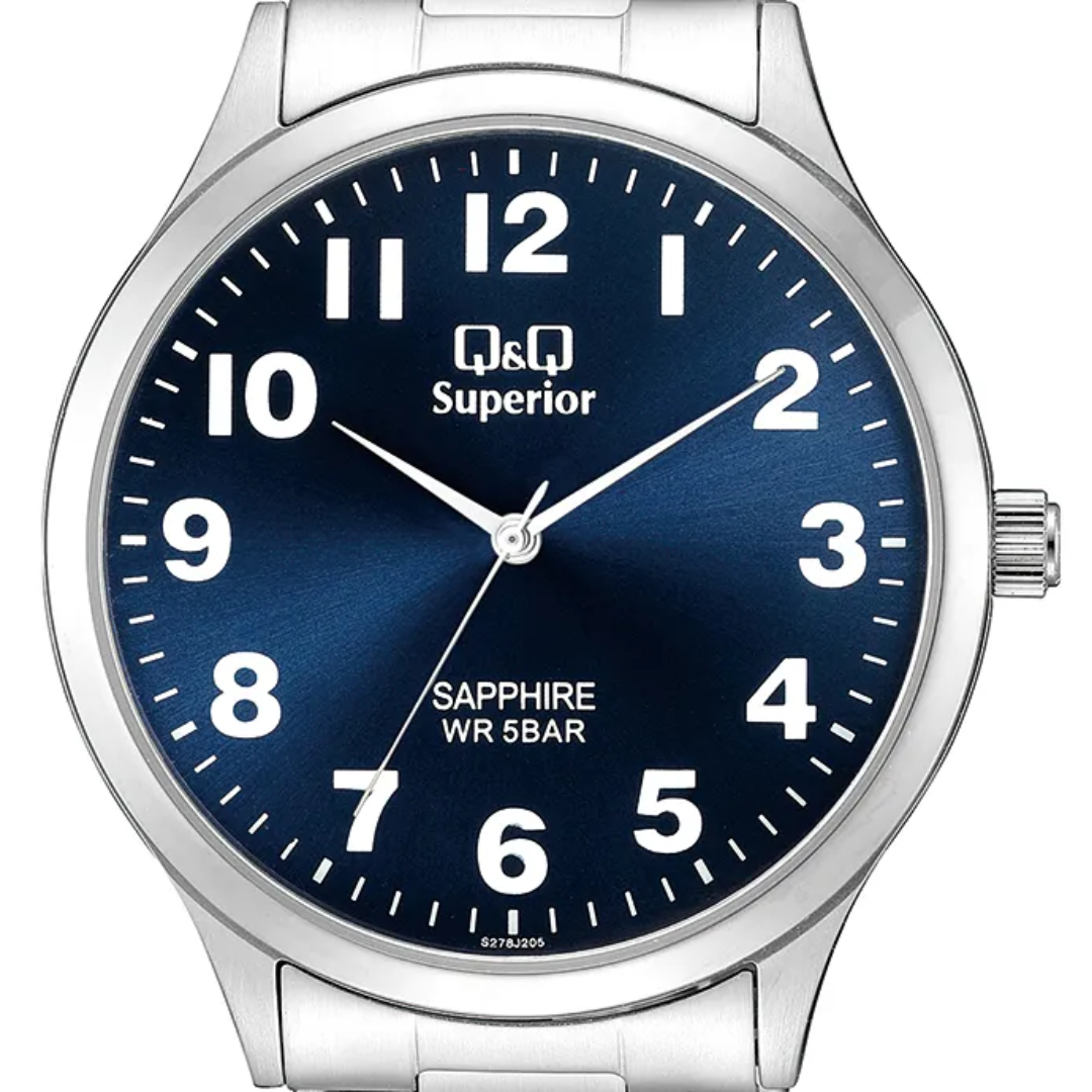 Reloj Q&Q S278J205Y Cristal de Zafiro Hombre - Análogo